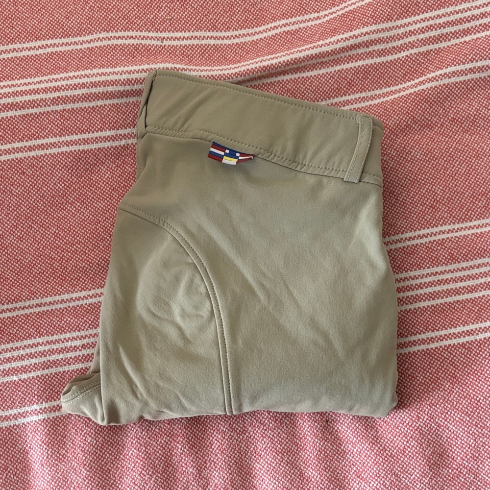 Horze Show Breeches with Silicon patches